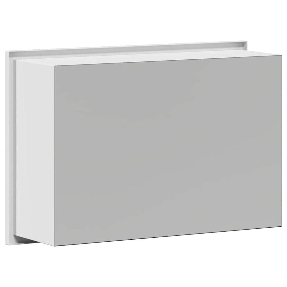 Produktbild för Dusch Nisch Vit 30 x 20 x 9,5 cm Rostfritt stål