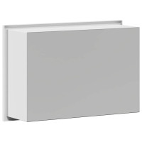 Produktbild för Dusch Nisch Vit 30 x 20 x 9,5 cm Rostfritt stål