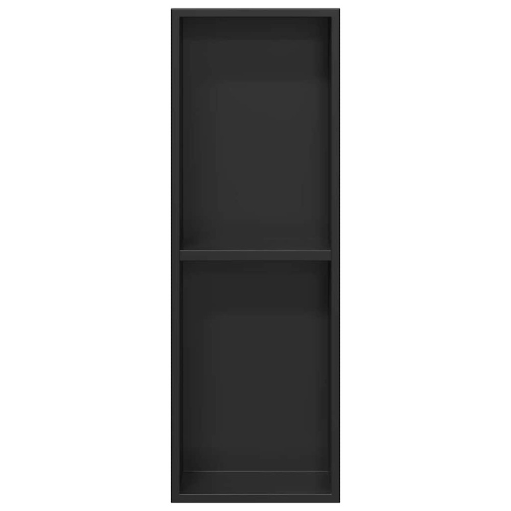 Produktbild för Dusch Nisch Svart 60 x 20 x 9,5 cm Rostfritt stål
