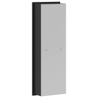 Produktbild för Dusch Nisch Svart 60 x 20 x 9,5 cm Rostfritt stål