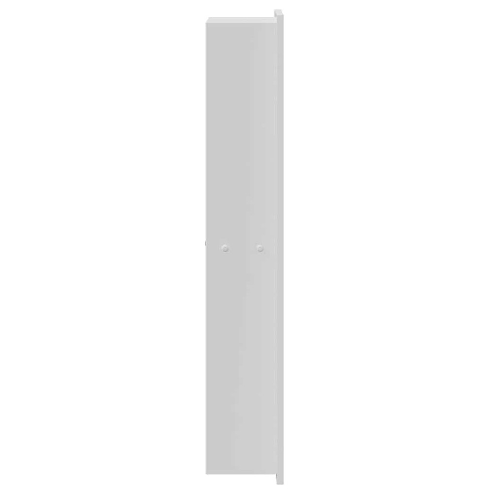 Produktbild för Dusch Nisch Vit 60 x 20 x 9,5 cm Rostfritt stål