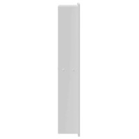 Produktbild för Dusch Nisch Vit 60 x 20 x 9,5 cm Rostfritt stål