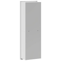 Produktbild för Dusch Nisch Vit 60 x 20 x 9,5 cm Rostfritt stål