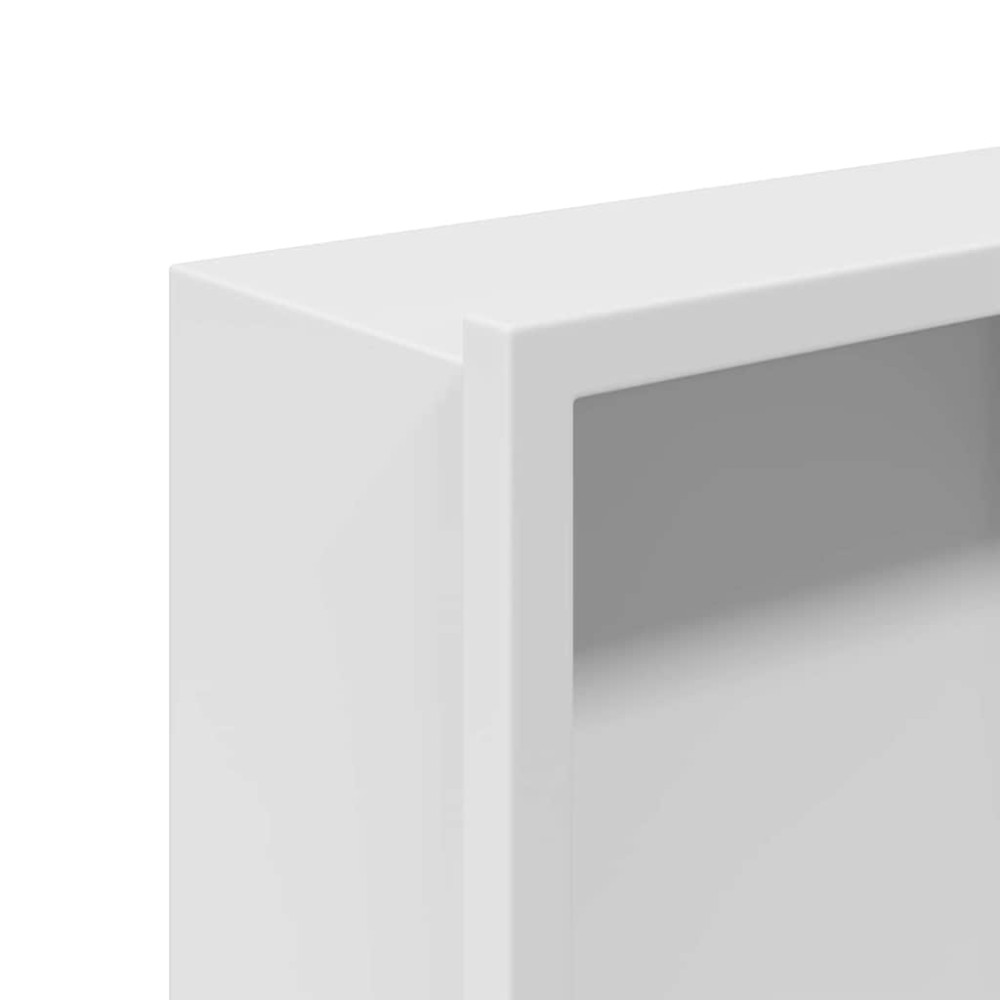 Produktbild för Dusch Nisch Vit 60 x 20 x 9,5 cm Rostfritt stål