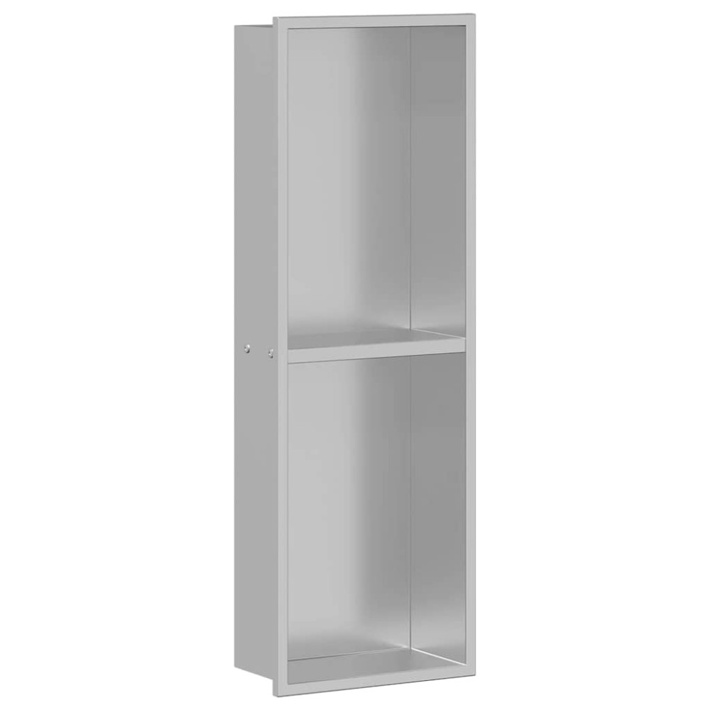 Produktbild för Dusch Nisch Silver 60 x 20 x 9,5 cm Rostfritt stål