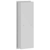 Produktbild för Dusch Nisch Silver 60 x 20 x 9,5 cm Rostfritt stål