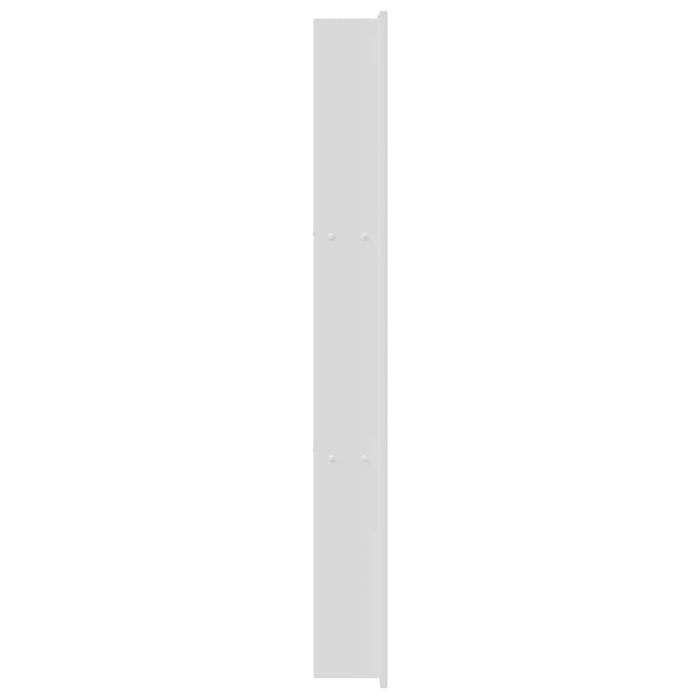 Produktbild för Dusch Nisch Vit 90 x 20 x 9,5 cm Rostfritt stål