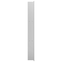 Produktbild för Dusch Nisch Silver 90 x 20 x 9,5 cm Rostfritt stål