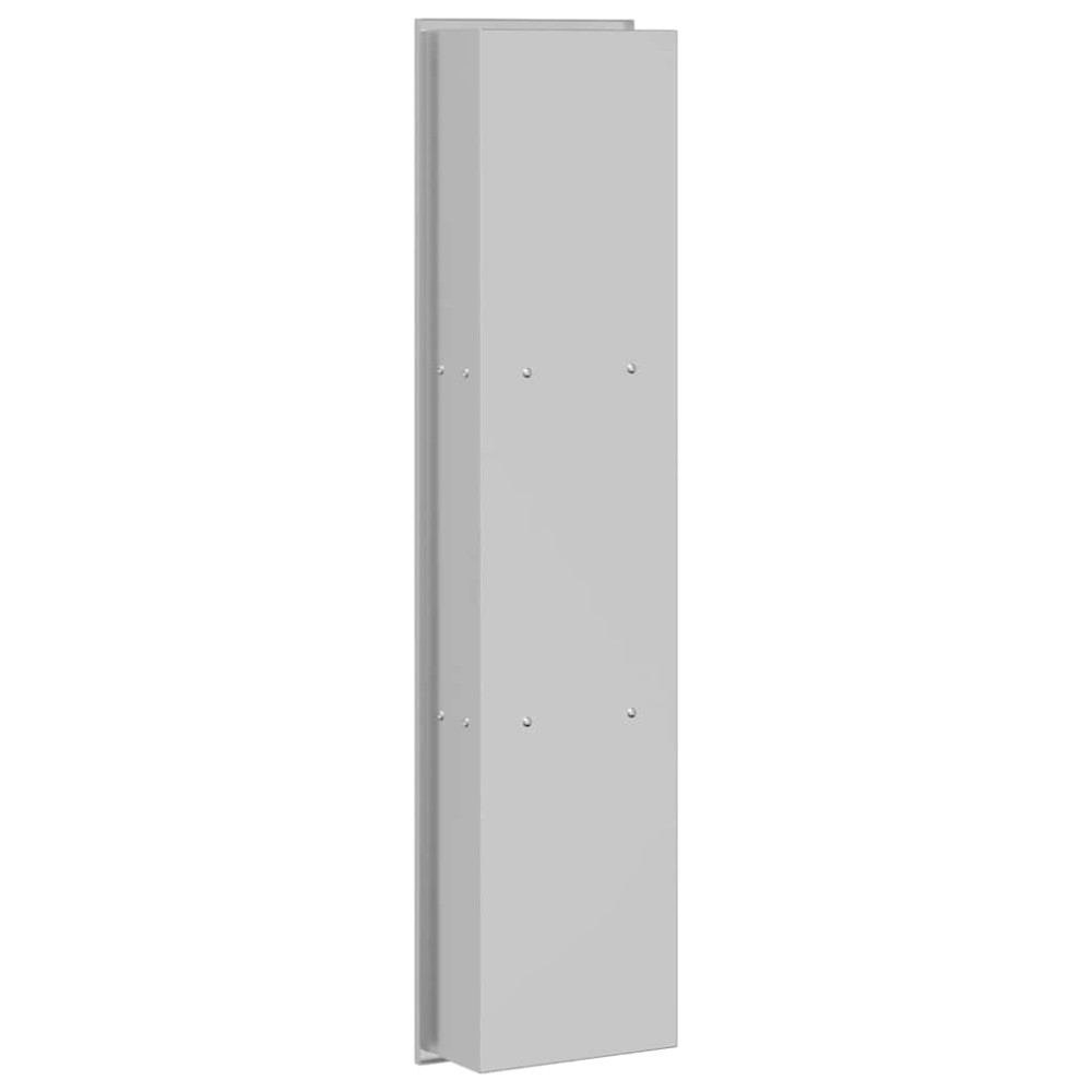 Produktbild för Dusch Nisch Silver 90 x 20 x 9,5 cm Rostfritt stål