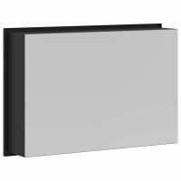 Produktbild för Dusch Nisch Svart 45 x 30 x 9,5 cm Rostfritt stål