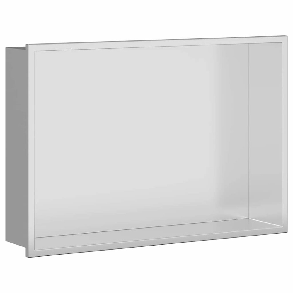 Produktbild för Dusch Nisch Silver 45 x 30 x 9,5 cm Rostfritt stål