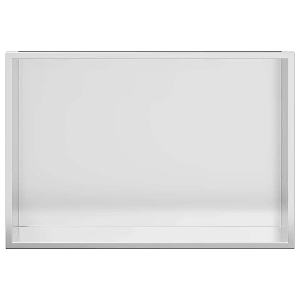 Produktbild för Dusch Nisch Silver 45 x 30 x 9,5 cm Rostfritt stål