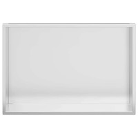 Produktbild för Dusch Nisch Silver 45 x 30 x 9,5 cm Rostfritt stål