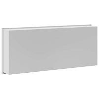 Produktbild för Dusch Nisch Vit 75 x 30 x 9,5 cm Rostfritt stål