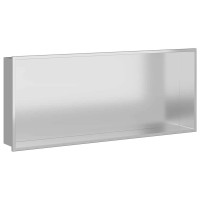 Produktbild för Dusch Nisch Silver 75 x 30 x 9,5 cm Rostfritt stål