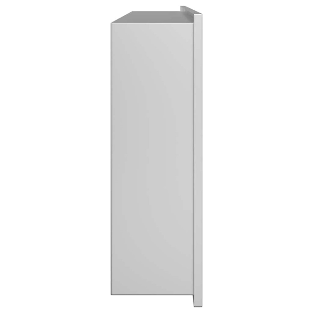 Produktbild för Dusch Nisch Silver 75 x 30 x 9,5 cm Rostfritt stål