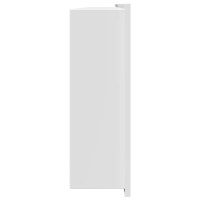 Produktbild för Dusch Nisch Vit 90 x 30 x 9,5 cm Rostfritt stål
