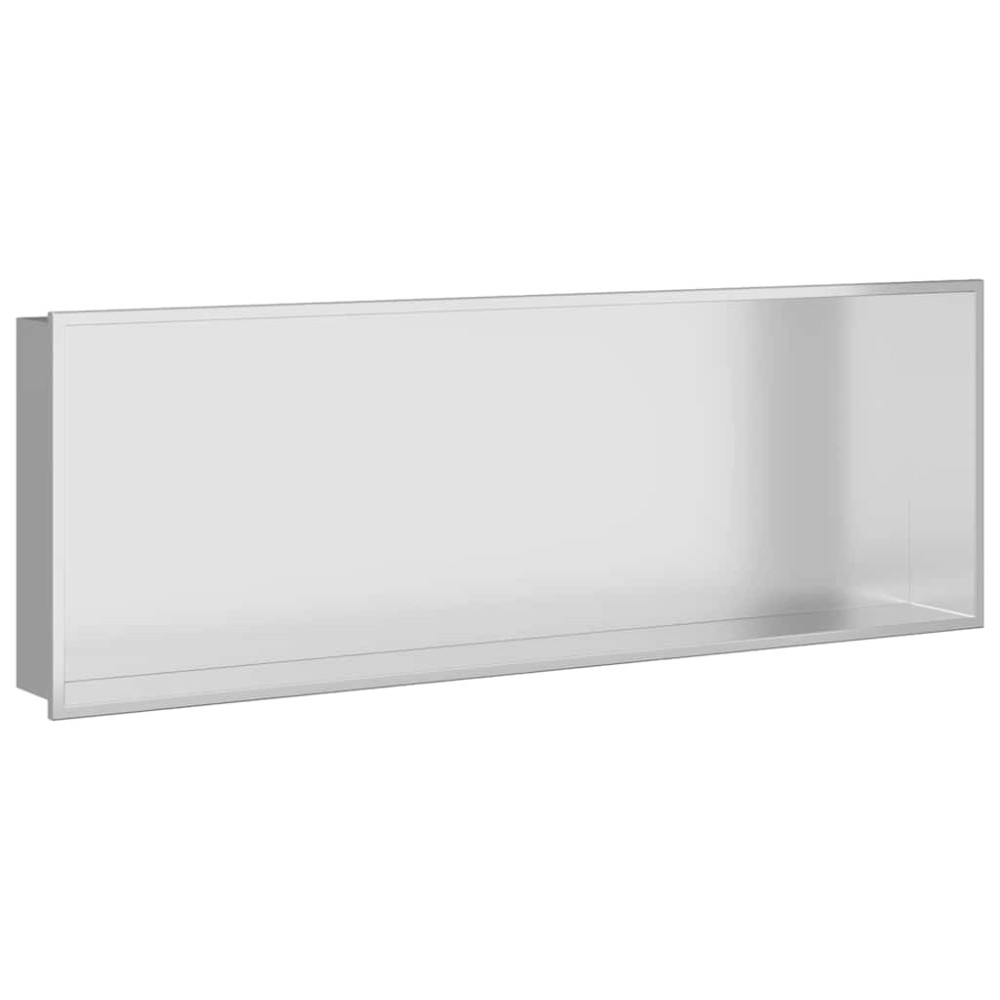 Produktbild för Dusch Nisch Silver 90 x 30 x 9,5 cm Rostfritt stål