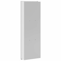 Produktbild för Dusch Nisch Vit 90 x 30 x 9,5 cm Rostfritt stål