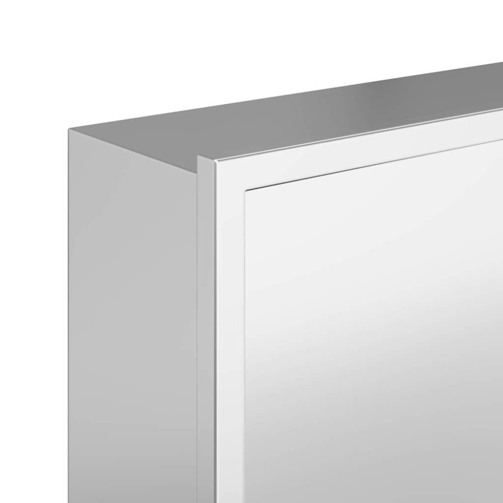 Produktbild för Dusch Nisch Silver 90 x 30 x 9,5 cm Rostfritt stål