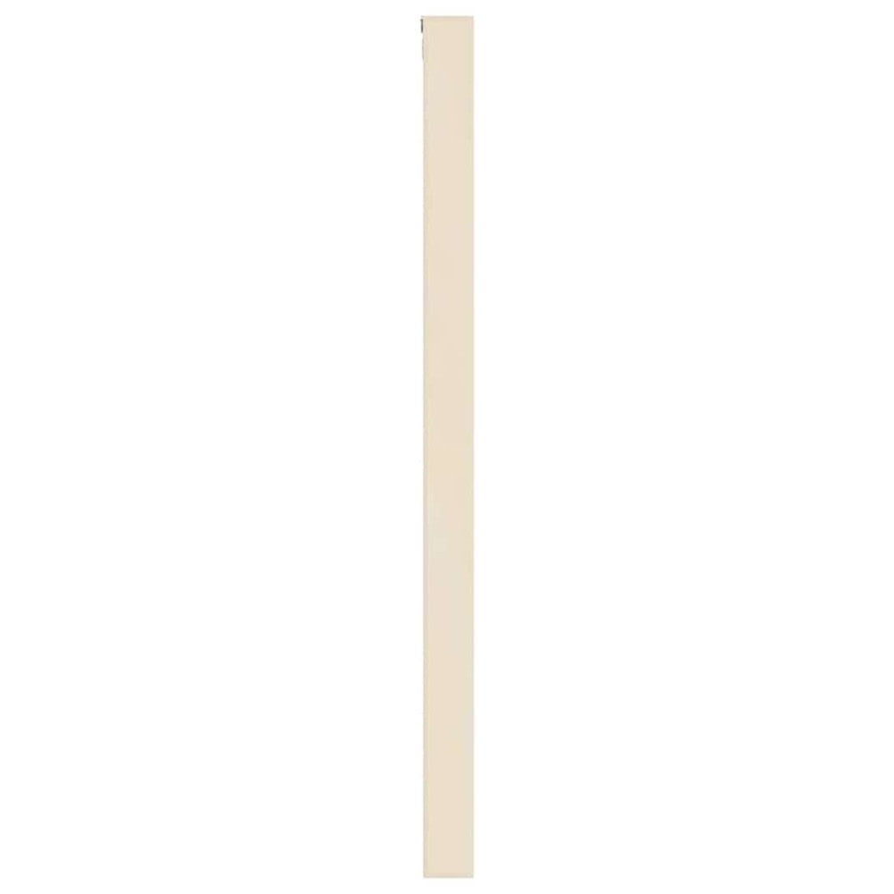 Produktbild för Väggdisplay med hylla Beige 30 x 4,5 x 75 cm Konstruerat trä