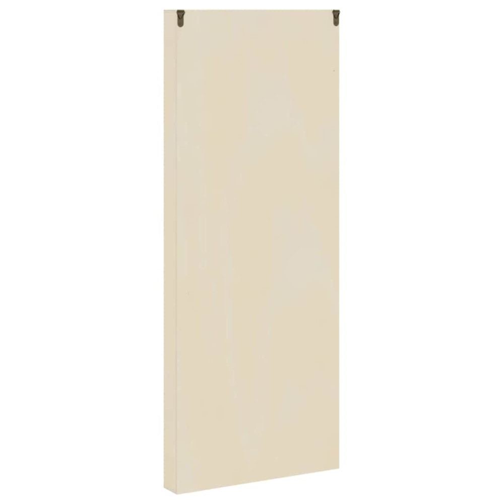 Produktbild för Väggdisplay med hylla Beige 30 x 4,5 x 75 cm Konstruerat trä