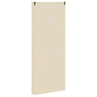 Produktbild för Väggdisplay med hylla Beige 30 x 4,5 x 75 cm Konstruerat trä