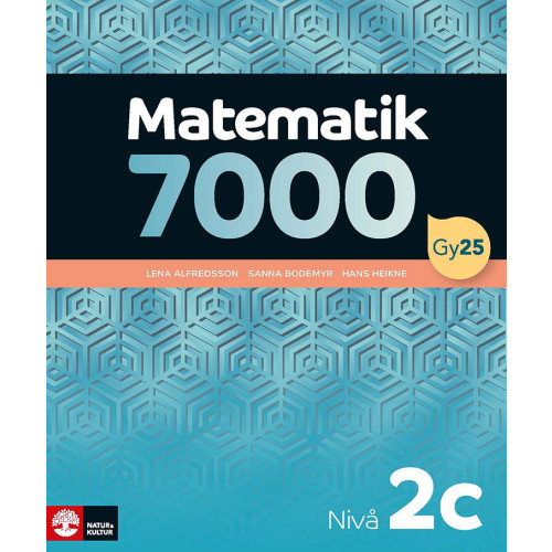 Lena Alfredsson Matematik 7000 nivå 2c (häftad)