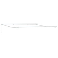 Produktbild för Markisram Vit 450 × 350 cm Aluminium