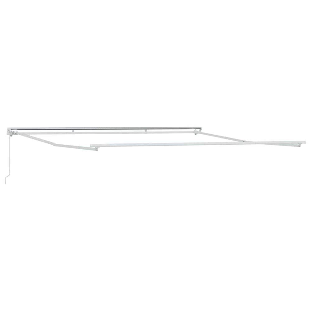 Produktbild för Markisram Vit 500 × 350 cm Aluminium