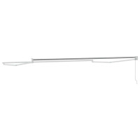 Produktbild för Utdragbar markisram Vit 450 × 300 cm Aluminium