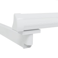 Produktbild för Utdragbar markisram Vit 450 × 300 cm Aluminium
