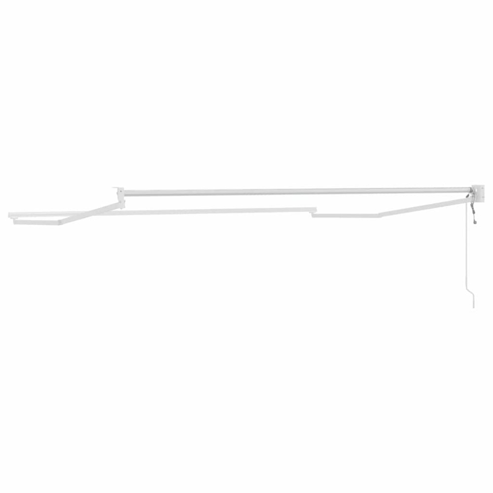 Produktbild för Utdragbar markisram Vit 300 x 250 cm Aluminium