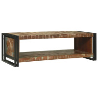 Produktbild för Kaffeebord 120 x 50 x 38 cm Solid återvunnen trä