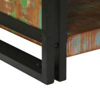 Produktbild för Kaffeebord 120 x 50 x 38 cm Solid återvunnen trä