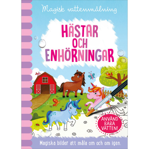 Barthelson Förlag Magisk vattenmålning: Hästar och enhörningar