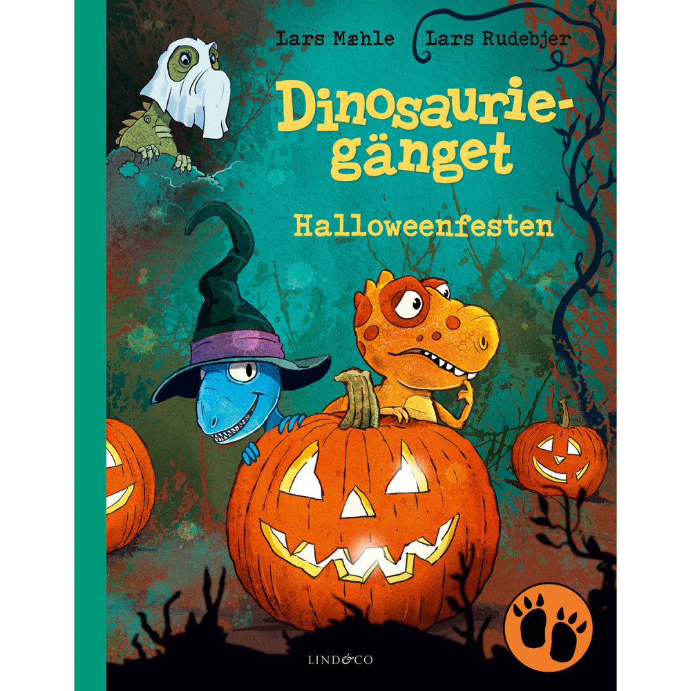 Produktbild för Dinosauriegänget. Halloweenfesten