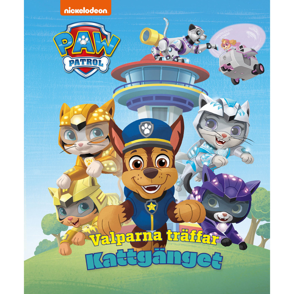Produktbild för Paw Patrol : Valparna träffar Kattgänget
