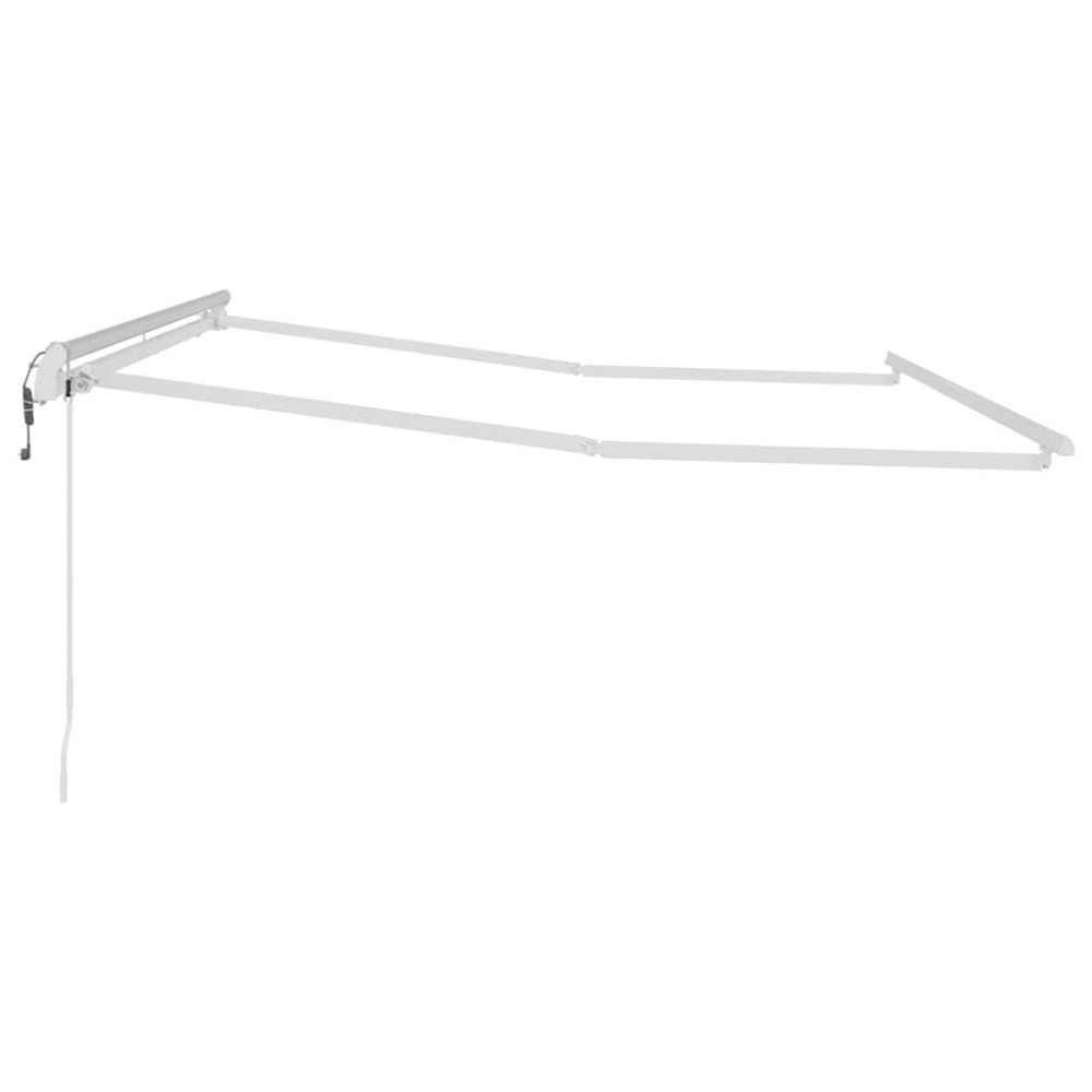 Produktbild för Markisram Vit 300 x 250 cm Aluminium