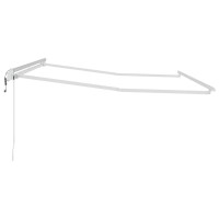 Produktbild för Markisram Vit 300 x 250 cm Aluminium