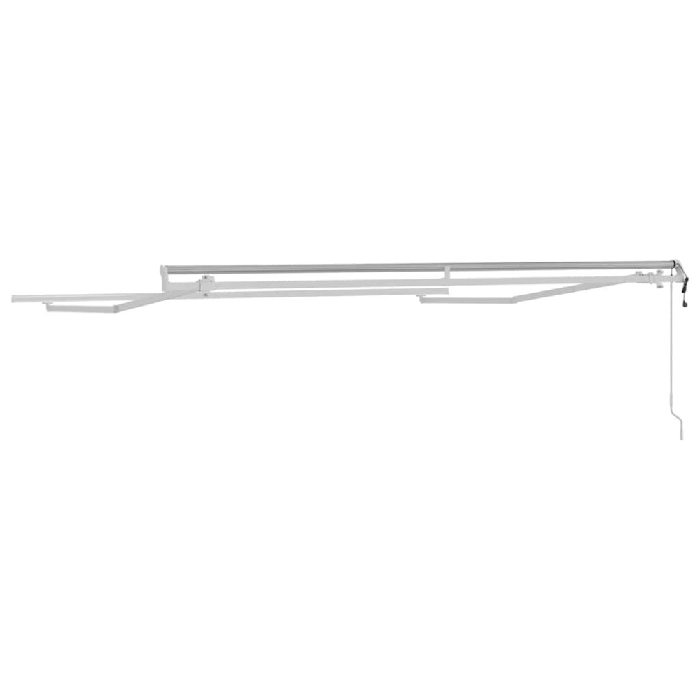 Produktbild för Markisram Vit 300 x 250 cm Aluminium