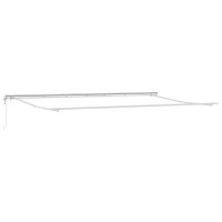 Produktbild för Markisram Vit 600 × 300 cm Aluminium