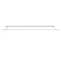 Produktbild för Markisram Vit 600 × 300 cm Aluminium