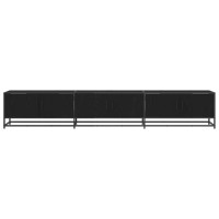 Produktbild för TV Enheter 240 x 35 x 41 cm Svart Ek Konstruerat trä