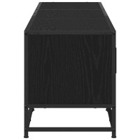 Produktbild för TV Enheter 240 x 35 x 41 cm Svart Ek Konstruerat trä