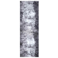 Produktbild för Köksmatta Grå 180 x 60 cm Sammet