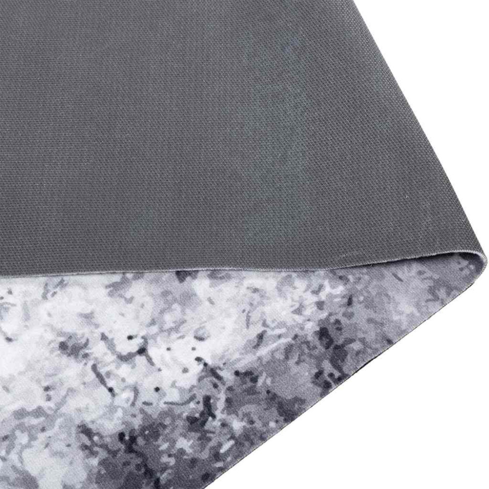 Produktbild för Köksmatta Grå 180 x 60 cm Sammet