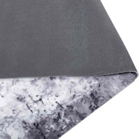 Produktbild för Köksmatta Grå 180 x 60 cm Sammet
