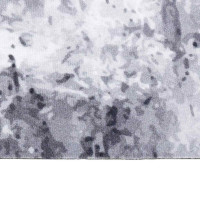 Produktbild för Köksmatta Grå 180 x 60 cm Sammet