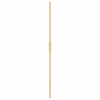 Produktbild för Walk-In duschvägg Guld 80 x 6,5 x 190 cm